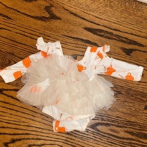 Pumpkin spice latte Tutu Onesie